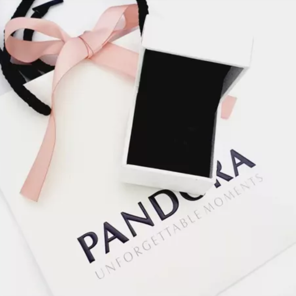 Kit Caja Para Pulsera Brazalete + Bolsa De Regalo Pandora