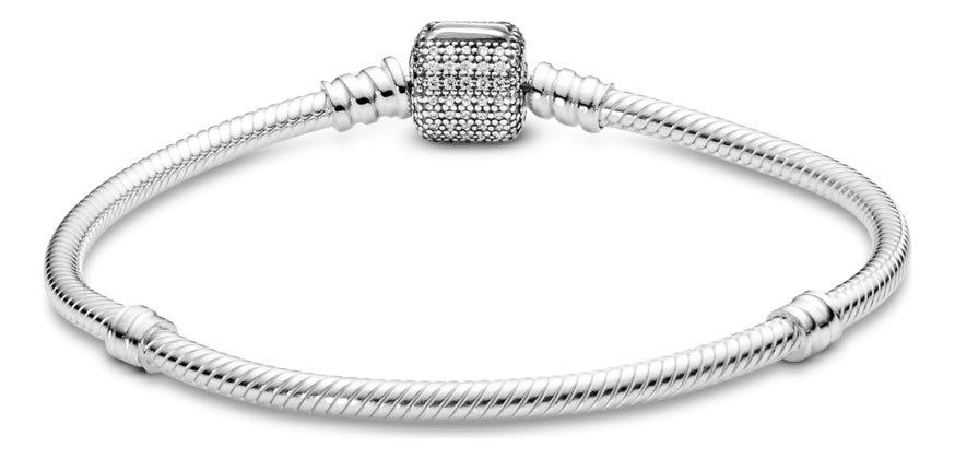 Brazalete de Moments Original con Charm De Regalo + Bolsa