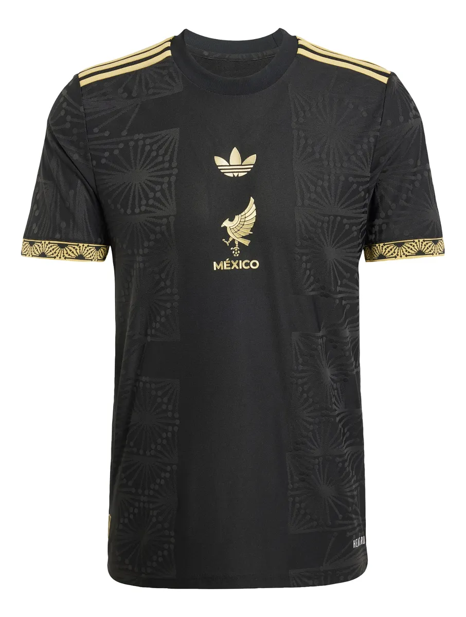 Playera Jersey México de Oro 2025 - Hombre Negro