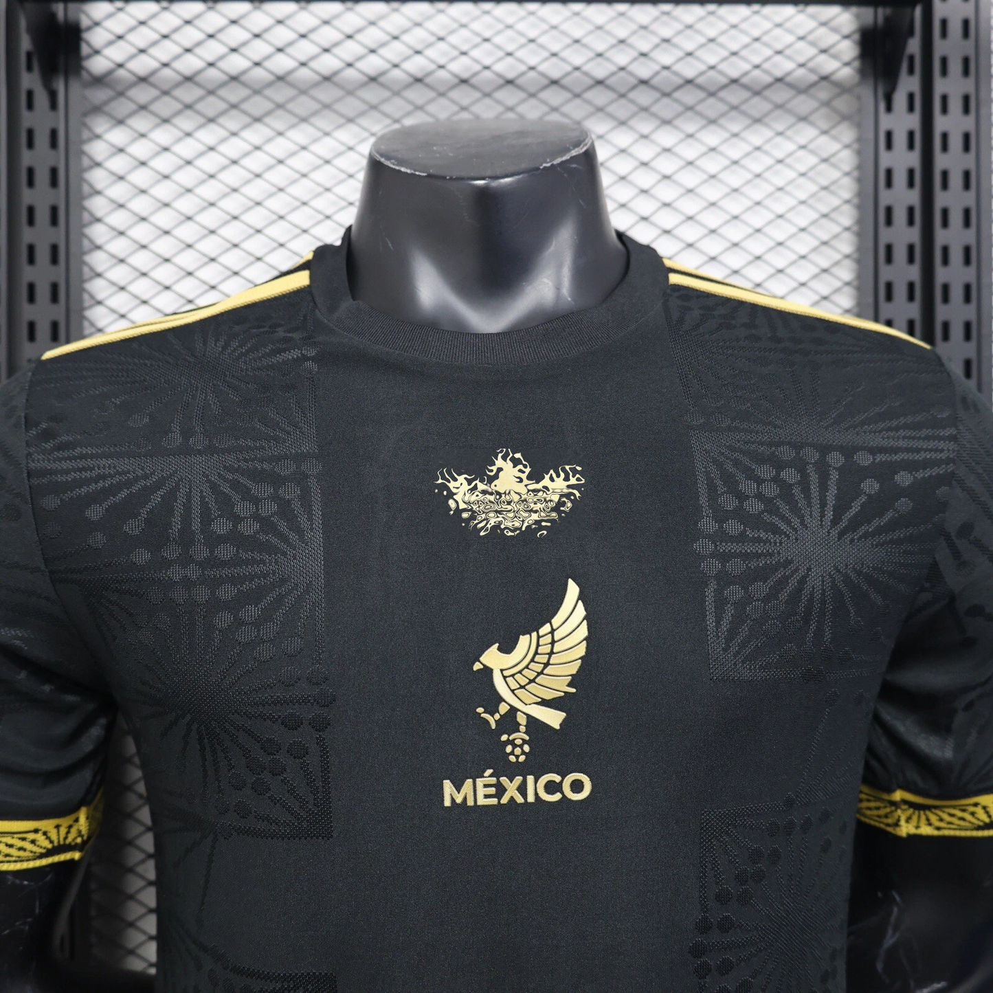 Playera Jersey México de Oro 2025 - Hombre Negro