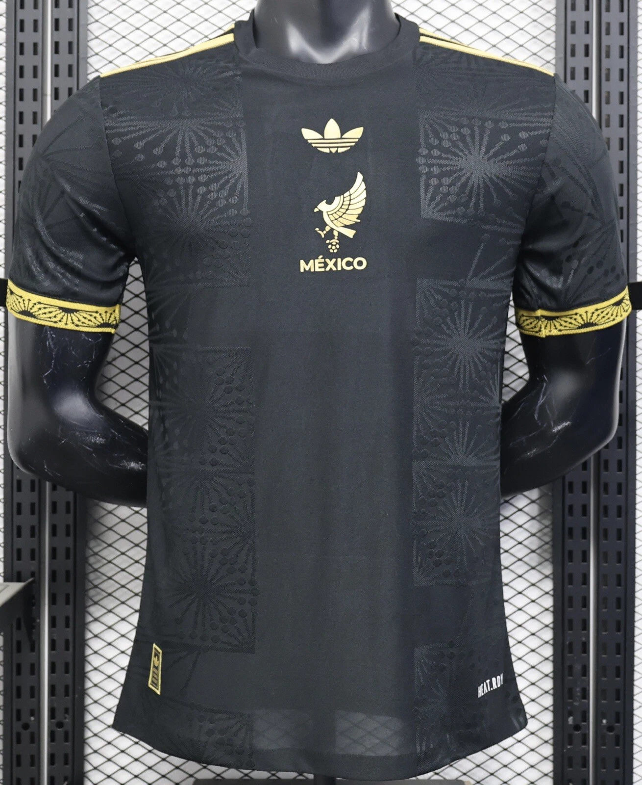 Playera Jersey México de Oro 2025 - Hombre Negro