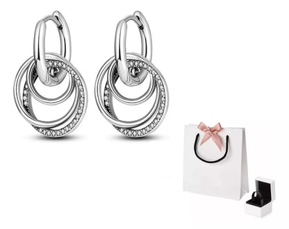 Aretes Arracadas - Aros Plata S925 Ale
