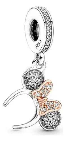 Charm  Modelo Disney Diadema Minnie Mouse Plata 925