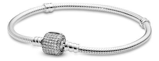 Brazalete de Moments Original con Charm De Regalo + Bolsa