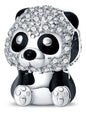 Charm de Oso Panda con Brillantes Plata S925
