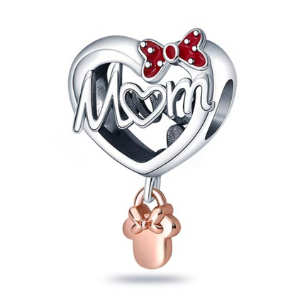 Charm Corazón De Mamá Con Minnie Mouse De Disney