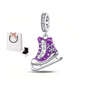 Charm de Patín sobre Hielo en Plata 925 - Joyería para Mujer