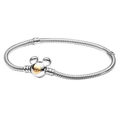 Pulsera .925 Para Charms + Regalo, Mikey Mouse Para Pandora