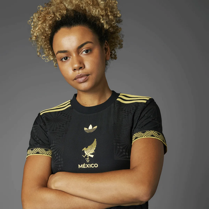 Playera Jersey México de Oro 2025 - Mujer Negro