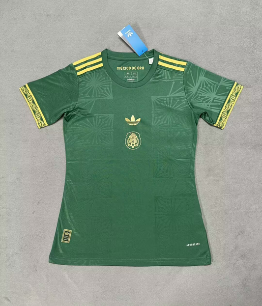 Playera Jersey México de Oro 2025 - Mujer Verde
